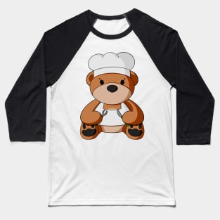 Cook Teddy Bear Baseball T-Shirt